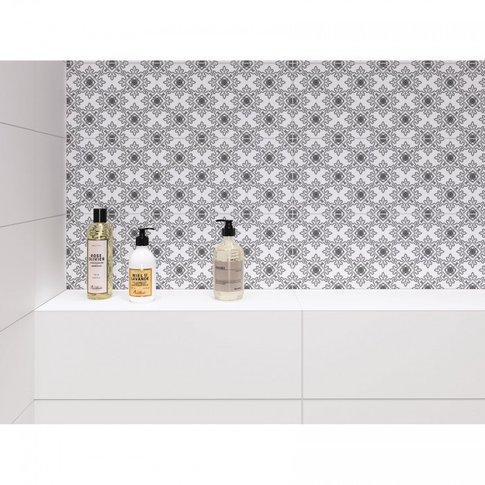 Плитка Cersanit BLACK&WHITE PATTERN E 9×600×200