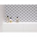 Плитка Cersanit BLACK&WHITE PATTERN E 9×600×200