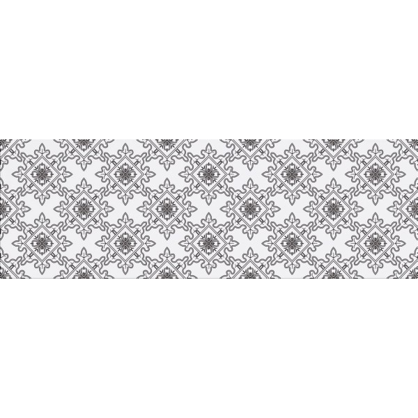 Плитка Cersanit BLACK&WHITE PATTERN E 9×600×200