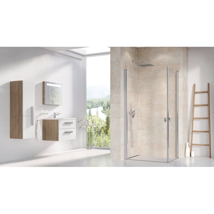 Элемент душевого уголка Ravak Chrome CRV1- 80 Белый Transparent