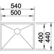Мойка для кухни Blanco Zerox 500-IF  521588