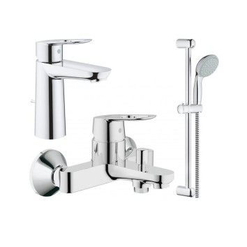 Grohe Набор смесителей BAU LOOP 3 в 1 для ванны (123215М)