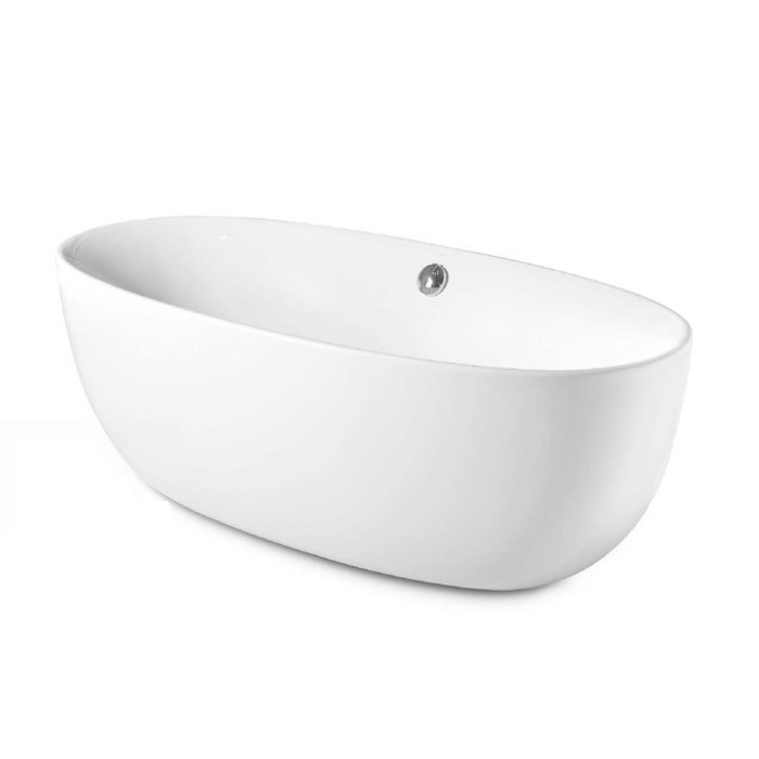 Ванна акриловая 170*80см ROCA VIRGINIA A24T438000 с ножками и сифоном