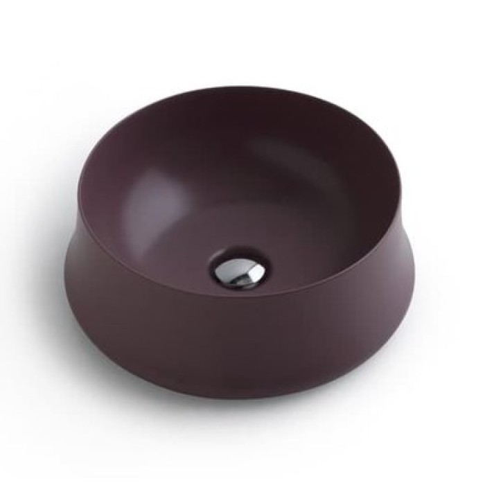Керамическая раковина 42 см Simas Sharp, prugna matt SH 02
