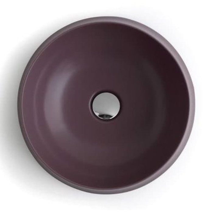 Керамическая раковина 42 см Simas Sharp, prugna matt SH 02