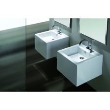 Керамическая раковина 50 см Simas Frozen, bianco glossy FZ 13