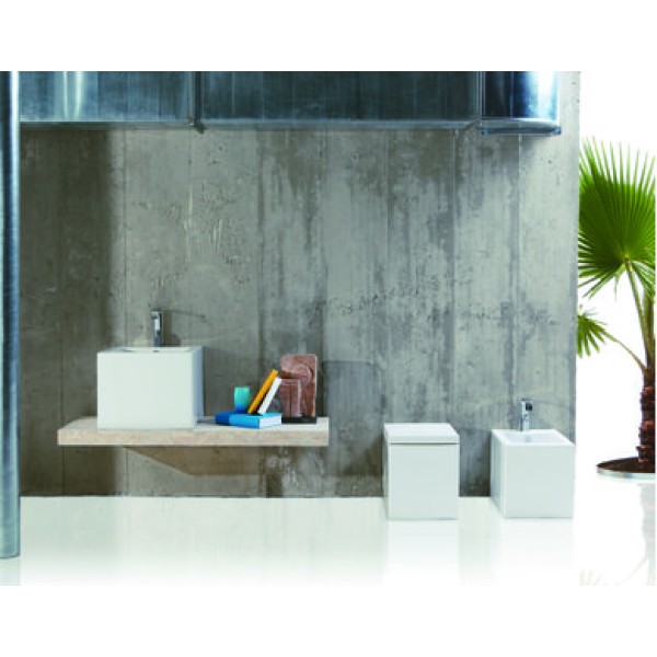 Керамическая раковина 50 см Simas Frozen, bianco glossy FZ 13