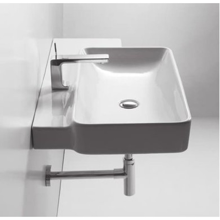 Керамическая раковина 88 см Simas Flow FL 02