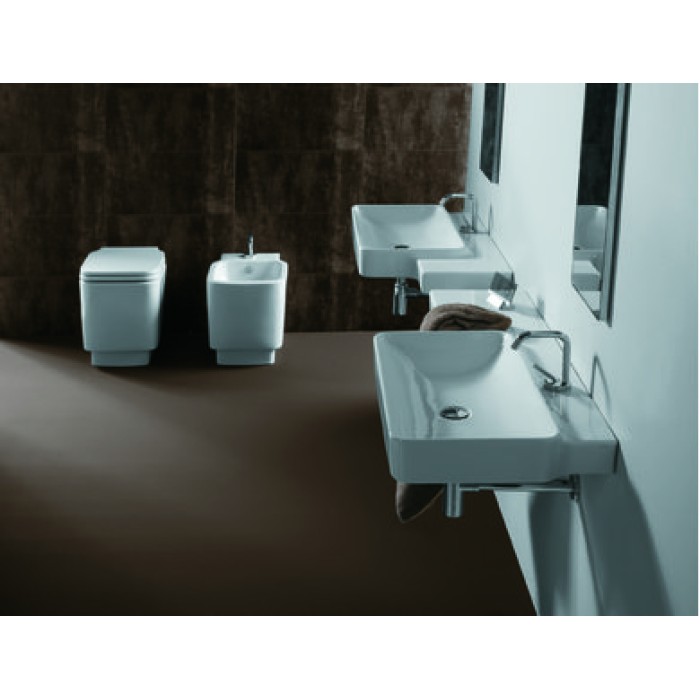 Керамическая раковина 88 см Simas Flow FL 02