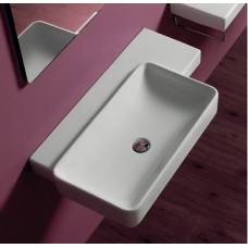 Керамическая раковина 88 см Simas Flow FL 02