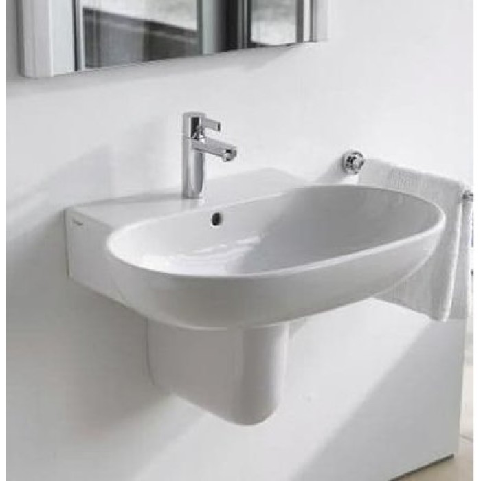 Плитка керамогранит Керамическая раковина 70 см Duravit Bathroom Foster 0419700000 для пола