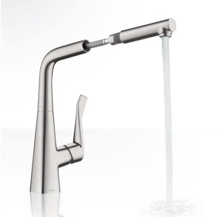 Смеситель для кухни Hansgrohe Metris 14821800 Смеситель для кухни Hansgrohe Metris 14821800