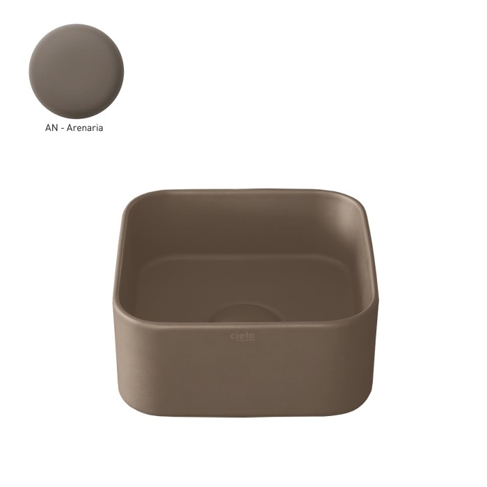 Раковина накладная 25 см Cielo Shui Comfort Minimo