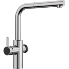 Смеситель кухонный Blanco EVOL-S Volume управления слева нерж сталь 525213