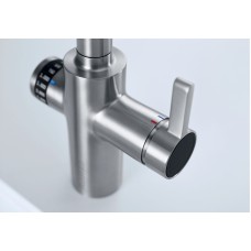Смеситель кухонный Blanco EVOL-S Volume управления слева нерж сталь 525213