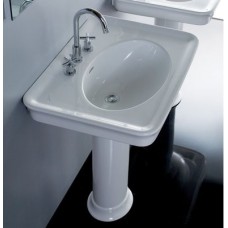 Керамическая раковина 75 см Hatria Dolcevita, белый (Y0EJ01)