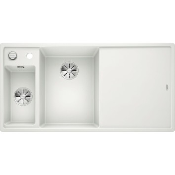 Мойка для кухни Blanco Axia III 6 S доска стекло чаша слева белый 524657