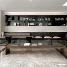 Керамогранит REX I Bianchi 736000 CALACATTA NAT RETT 10×1800×800 под мрамор
