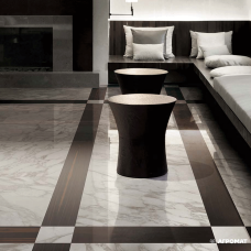 Керамогранит REX I Bianchi 736000 CALACATTA NAT RETT 10×1800×800 под мрамор