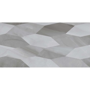 Плитка Golden Tile Lazurro Leaves Сірий 3L2251 30x60 см