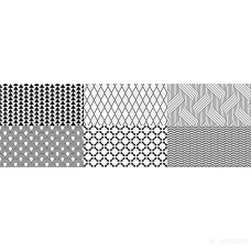 Плитка Super Ceramica Cameleonte NEGRO MIx 8×600×200