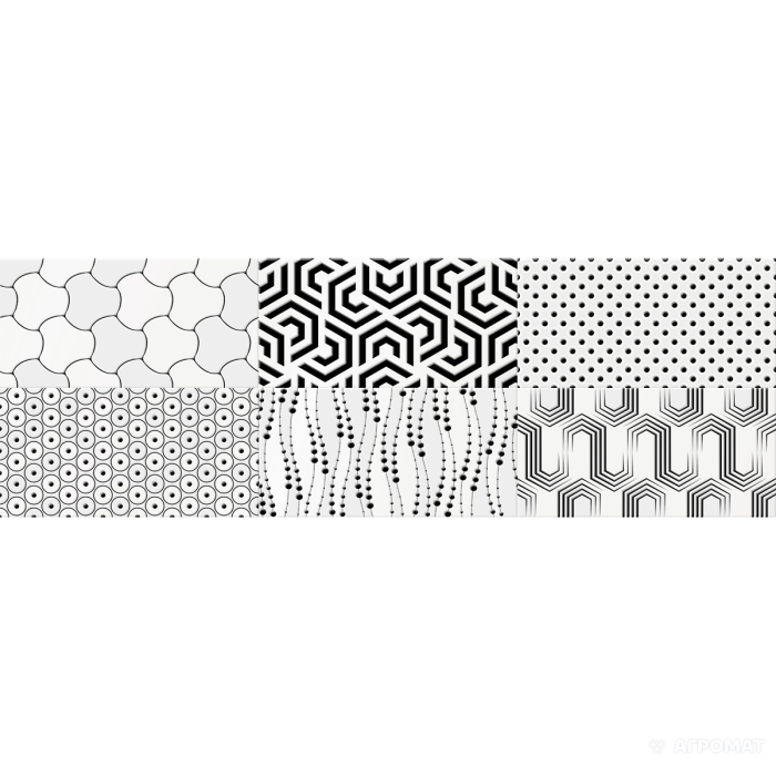 Плитка Super Ceramica Cameleonte NEGRO MIx 8×600×200