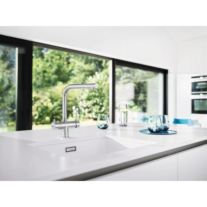 Смеситель кухонный Blanco FONTAS II UltraResist нержавеющая сталь 523129 Смеситель кухонный Blanco FONTAS II UltraResist нержавеющая сталь 523129