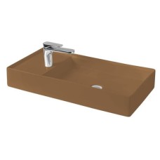 Керамическая раковина 75 см Artceram Scalino, cement arabica (SCL004 25;00)