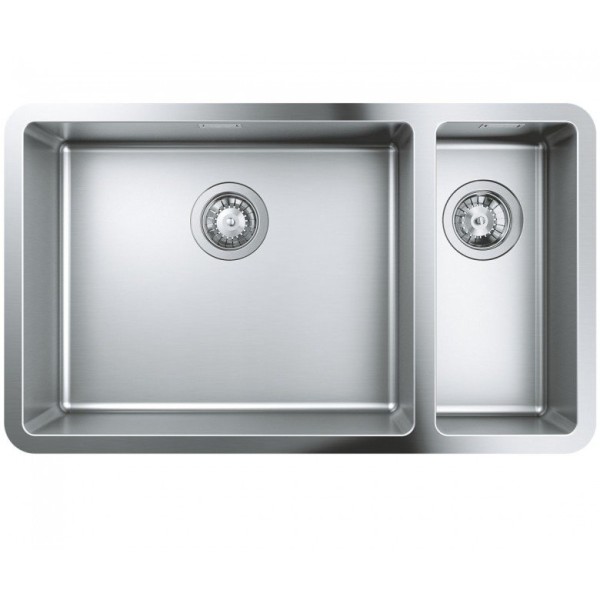 Мойдка для кухни Grohe 760x450 мм, под столешницу, 1,5 чаши, матовая (31575SD0)