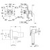 Набор с гигиеническим душем и смесителем Grohe BauEdge 4 в 1 28512001