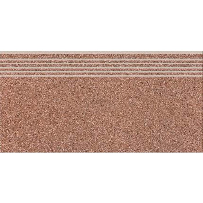 Керамогранит Cersanit MILTON BROWN STEPTREAD ступень 8×598×298 под камень