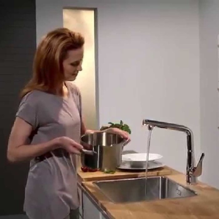 Смеситель для кухни Hansgrohe Metris 14821000 Смеситель для кухни Hansgrohe Metris 14821000