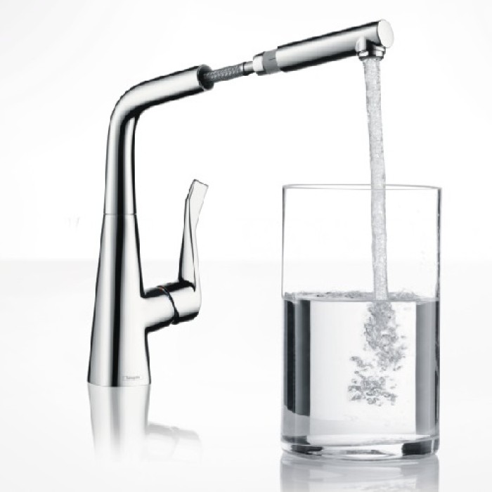 Смеситель для кухни Hansgrohe Metris 14821000 Смеситель для кухни Hansgrohe Metris 14821000
