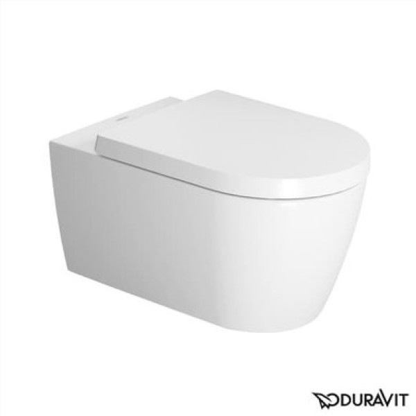 Плитка керамогранит Подвесной унитаз Duravit ME by Starck 2528090000 для пола