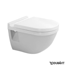 Плитка керамогранит Унитаз подвесной Duravit Starck 3 42000900A1 с крышкой Soft Close для пола