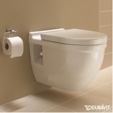 Унитаз подвесной Duravit Starck 3 42000900A1 с крышкой Soft Close