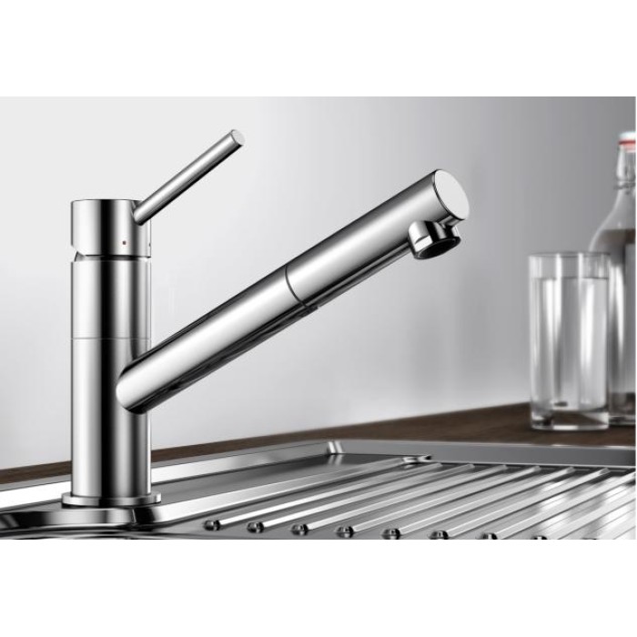 Смеситель кухонный Blanco KANO - S хром 521503