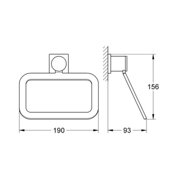 Держатель для полотенец Grohe Allure (40339000)