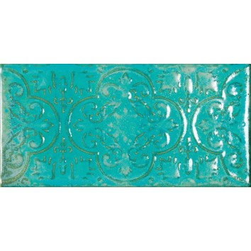 Керамограніт Bestile Zurbaran Reactivo Turquesa 11,2x22,4 см