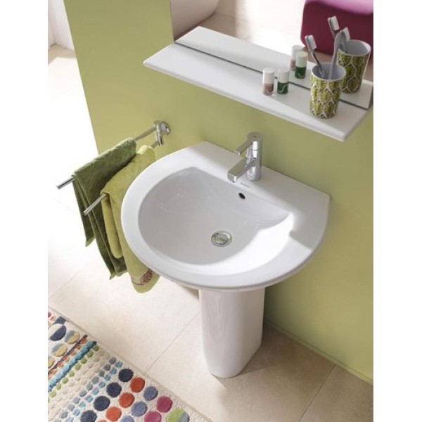 Плитка керамогранит Керамическая раковина 65 см Duravit Darling New 2621650000 для пола