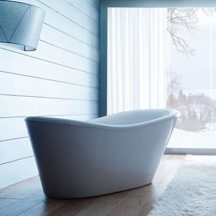 Gruppo Treesse Nina Ванна 170x80xh71 см, цвет черный