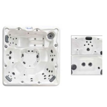 Gruppo Treesse Zanzibar Минибассейн 221x212x85 см отдельностоящий, для улицы