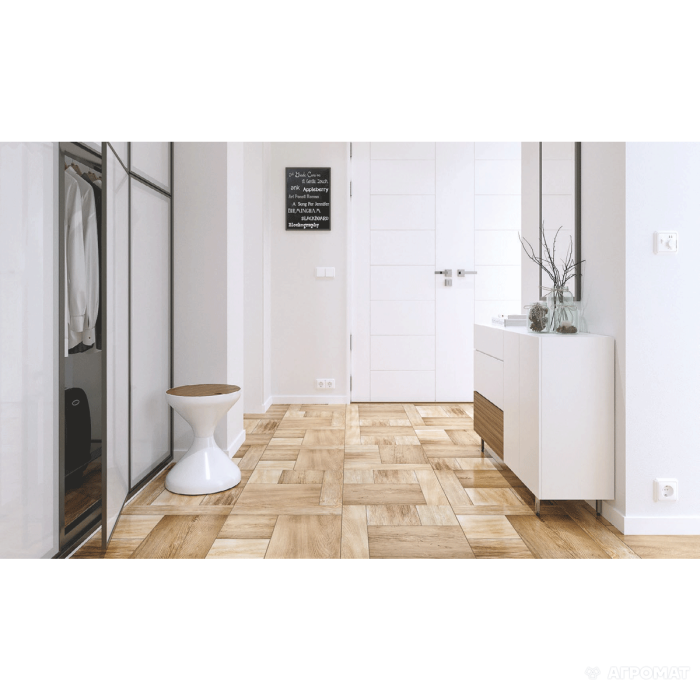 Керамогранит Cersanit Suaro BEIGE 9×420×420 под дерево