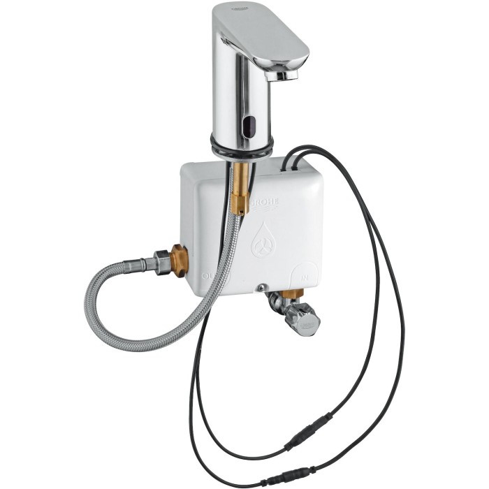 Grohe Euroeco Cosmopolitan E Powerbox Сенсорный смеситель для раковины без смешивания (36384000)