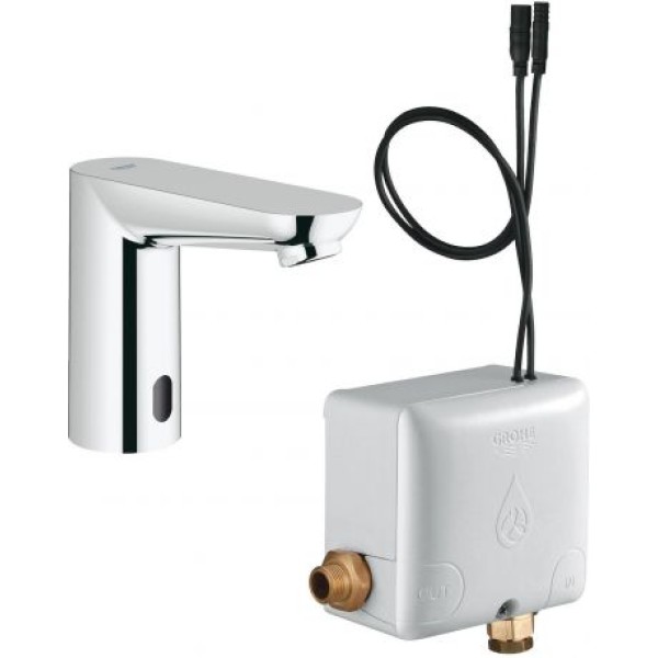 Grohe Euroeco Cosmopolitan E Powerbox Сенсорный смеситель для раковины без смешивания (36384000)