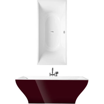 Ванна квариловая Villeroy&Boch La Belle UBQ180LAB2PDBCV-01 + панель + сифон