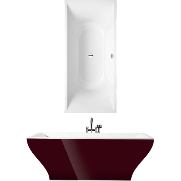 Ванна квариловая Villeroy&Boch La Belle UBQ180LAB2PDBCV-01 + панель + сифон