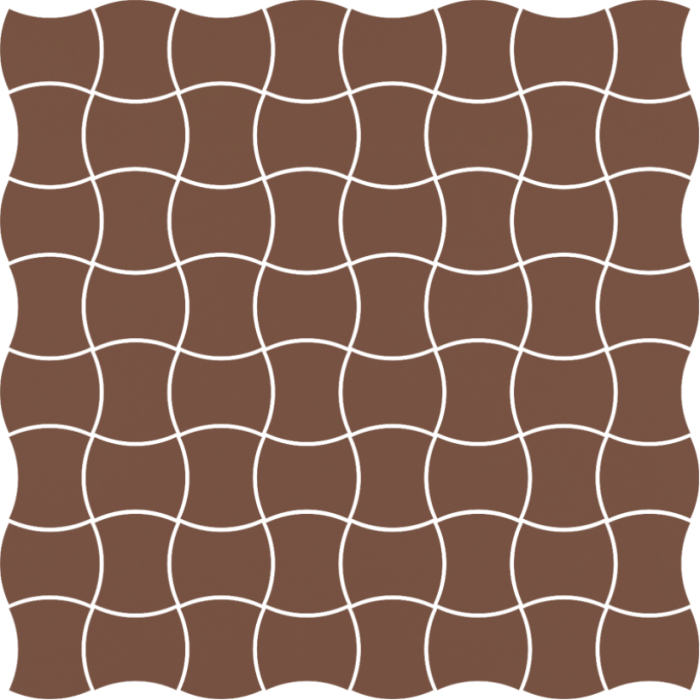 Керамогранит Paradyz MODERNIZM BROWN MOZAIKA PRASOWANA