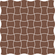 Мозаїка Modernizm Brown 308,6x308,6x6 Paradyz