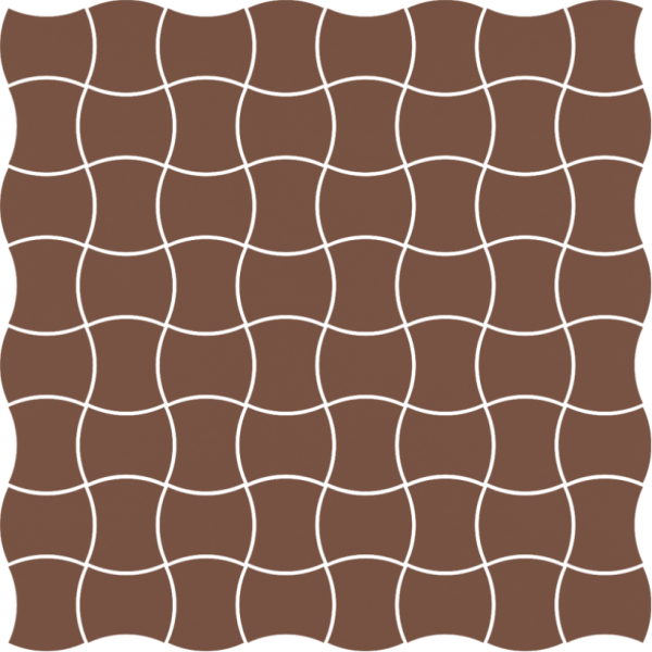 Керамогранит Paradyz MODERNIZM BROWN MOZAIKA PRASOWANA